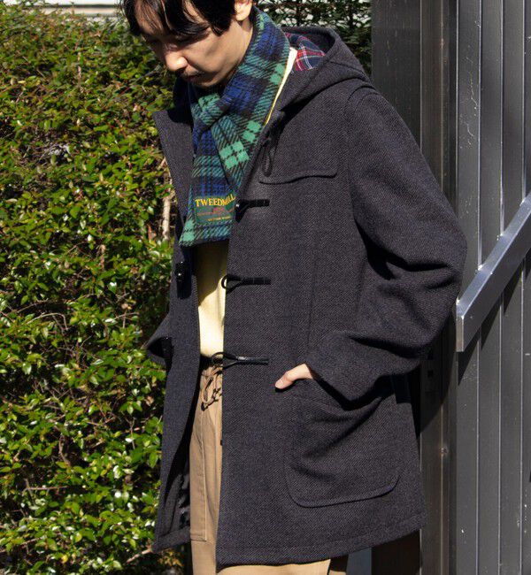 GLOSTER「【GLOSTER/グロスター】メルトン ダッフルコート/ハーフコート」|ダッフルコート|