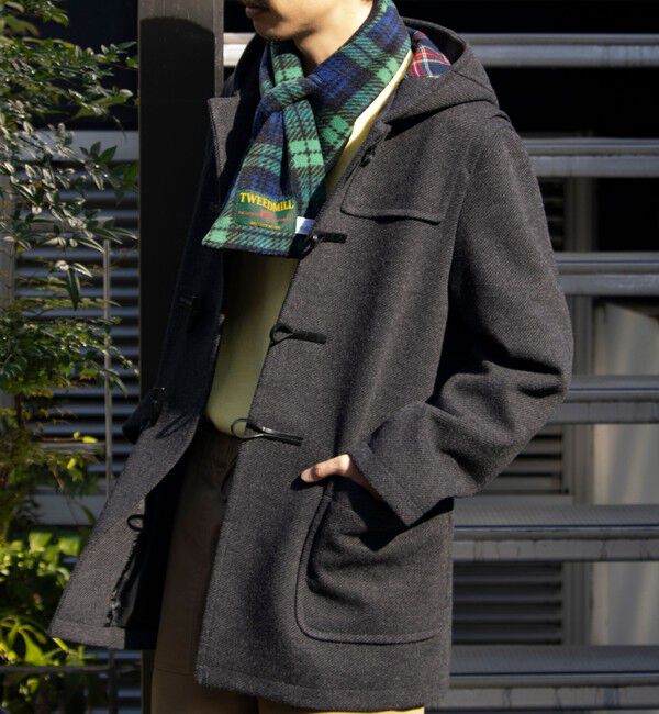 GLOSTER「【GLOSTER/グロスター】メルトン ダッフルコート/ハーフコート」|ダッフルコート|