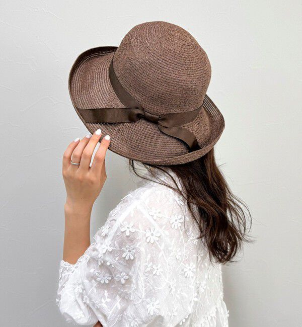 fredy emue「ブレードリボンハット」|ハット|ブラウン