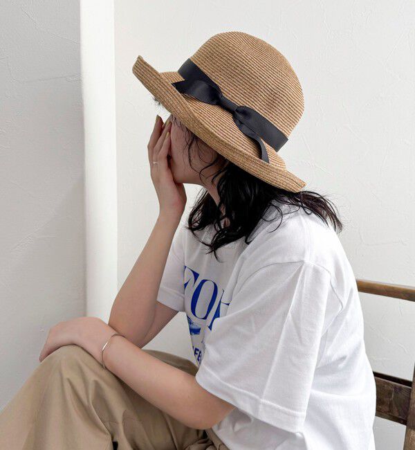 fredy emue「ブレードリボンハット」|ハット|ベージュ