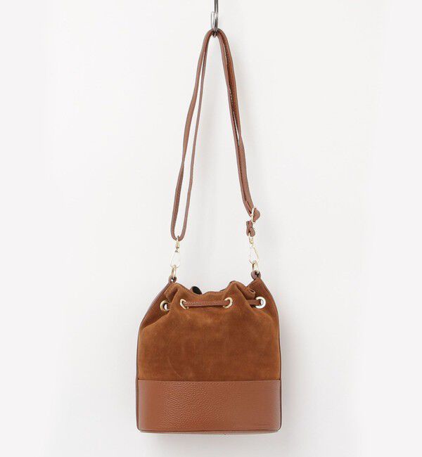 fredy emue「【AULENTTI/オーレンティ】スエード巾着ショルダーバッグ」|ショルダー・メッセンジャー|