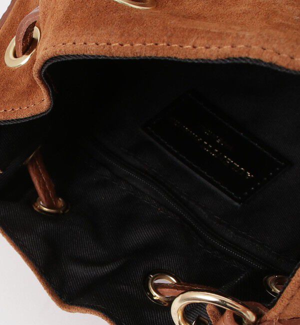 fredy emue「【AULENTTI/オーレンティ】スエード巾着ショルダーバッグ」|ショルダー・メッセンジャー|