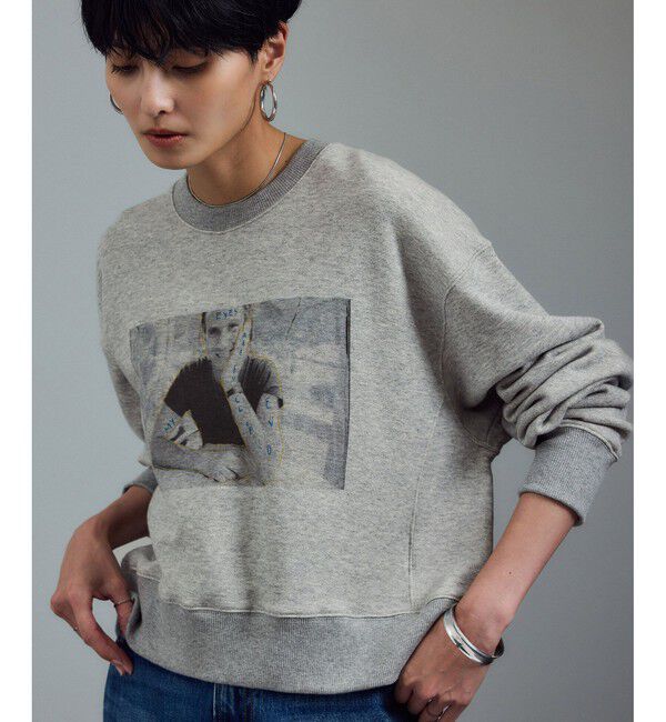 SALON adam et rope'「【Jim Goldberg for SALON】フォトプリントスウェット」|スウェット・ジャージ|