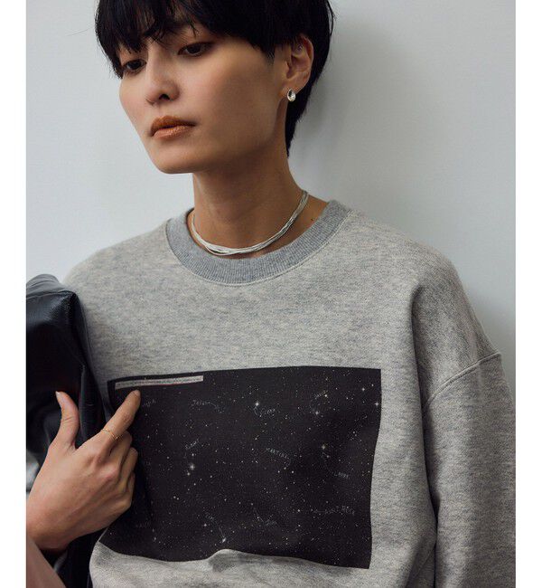 SALON adam et rope'「【Jim Goldberg for SALON】フォトプリントスウェット」|スウェット・ジャージ|