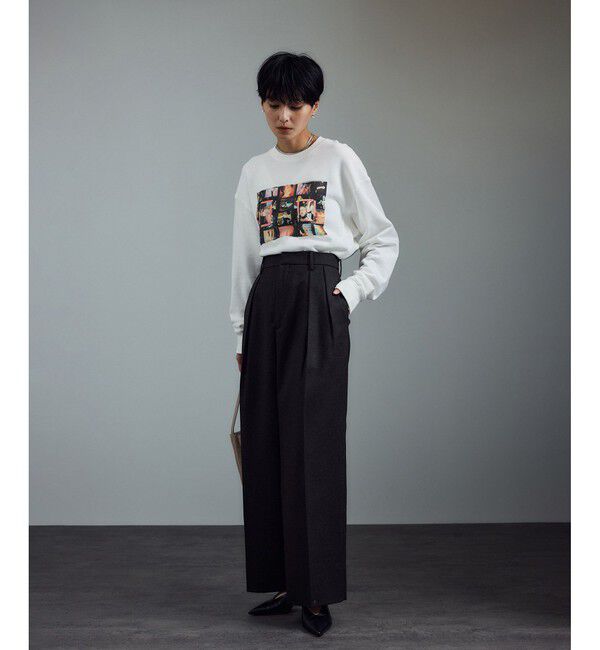 SALON adam et rope'「【Jim Goldberg for SALON】フォトプリントスウェット」|スウェット・ジャージ|