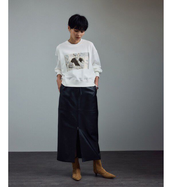 SALON adam et rope'「【Jim Goldberg for SALON】フォトプリントスウェット」|スウェット・ジャージ|