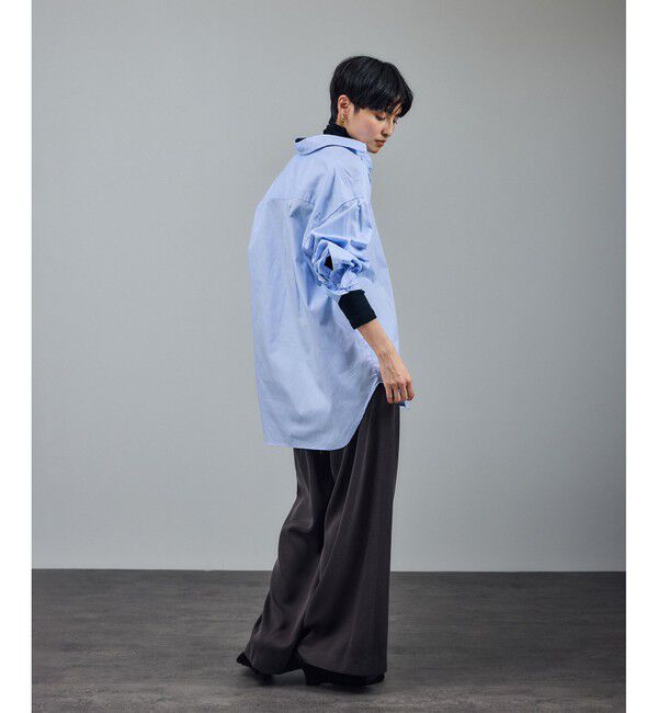 SALON adam et rope'「コットンオックスウォッシュドシャツ」|シャツ・ブラウス|