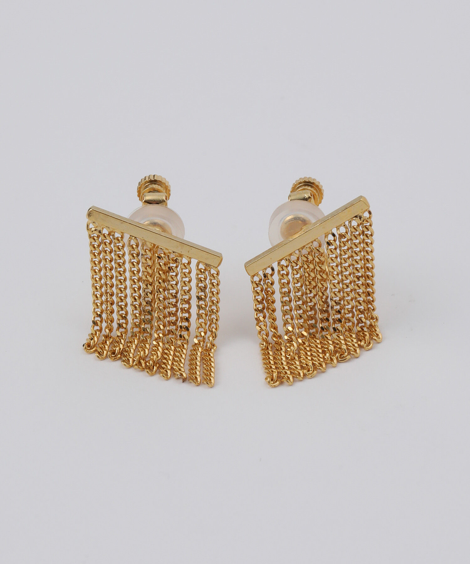 ROPE'「チェーンフリンジイヤリング【メディア掲載】」|イヤリング|