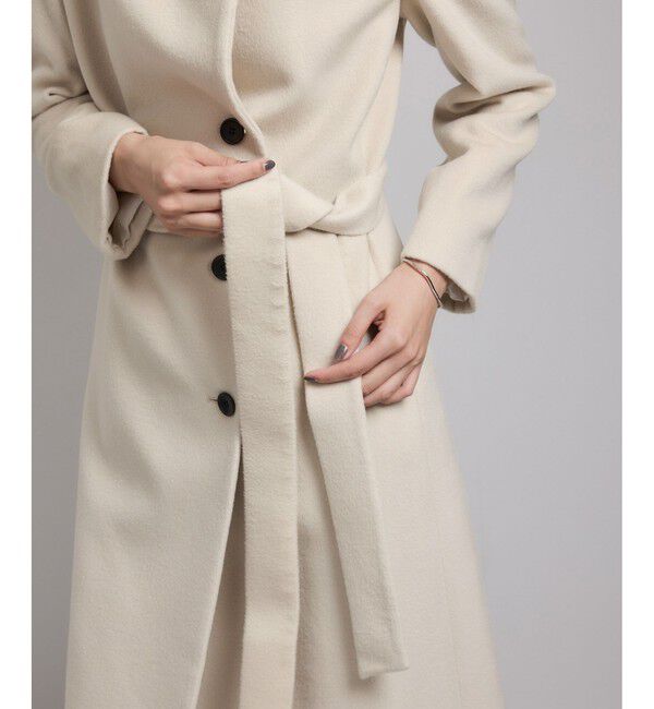 プレミアムカシミヤ ロングコート【逸品・マルチWAY】【25AW】（ROPE