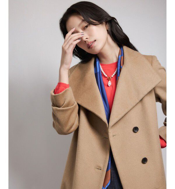 プレミアムカシミヤ ロングコート【逸品・マルチWAY】【25AW】（ROPE