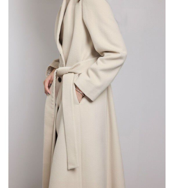 プレミアムカシミヤ ロングコート【逸品・マルチWAY】【25AW】（ROPE