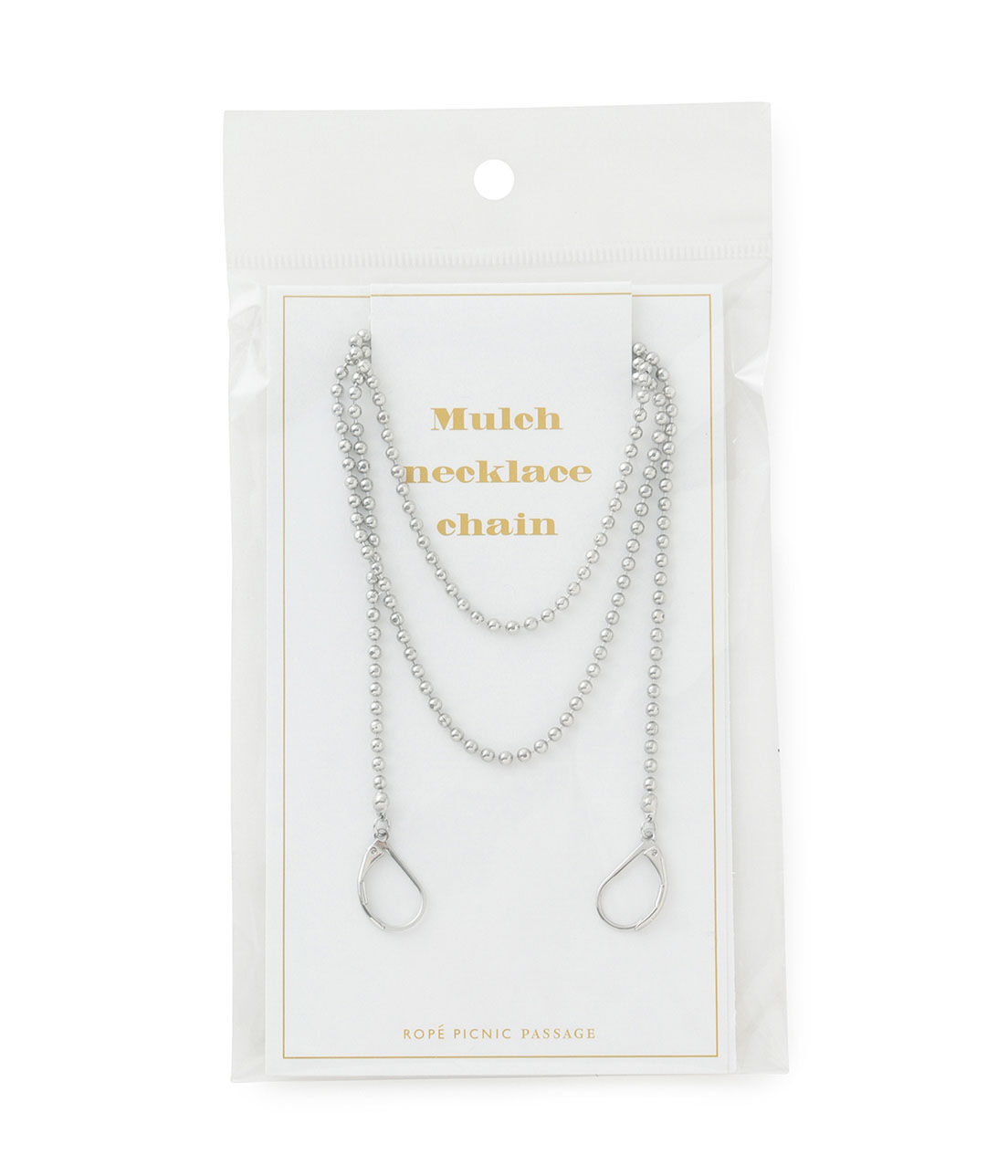 ROPE PICNIC PASSAGE「ボールチェーンネックレス＆マスクチェーン」|ネックレス|