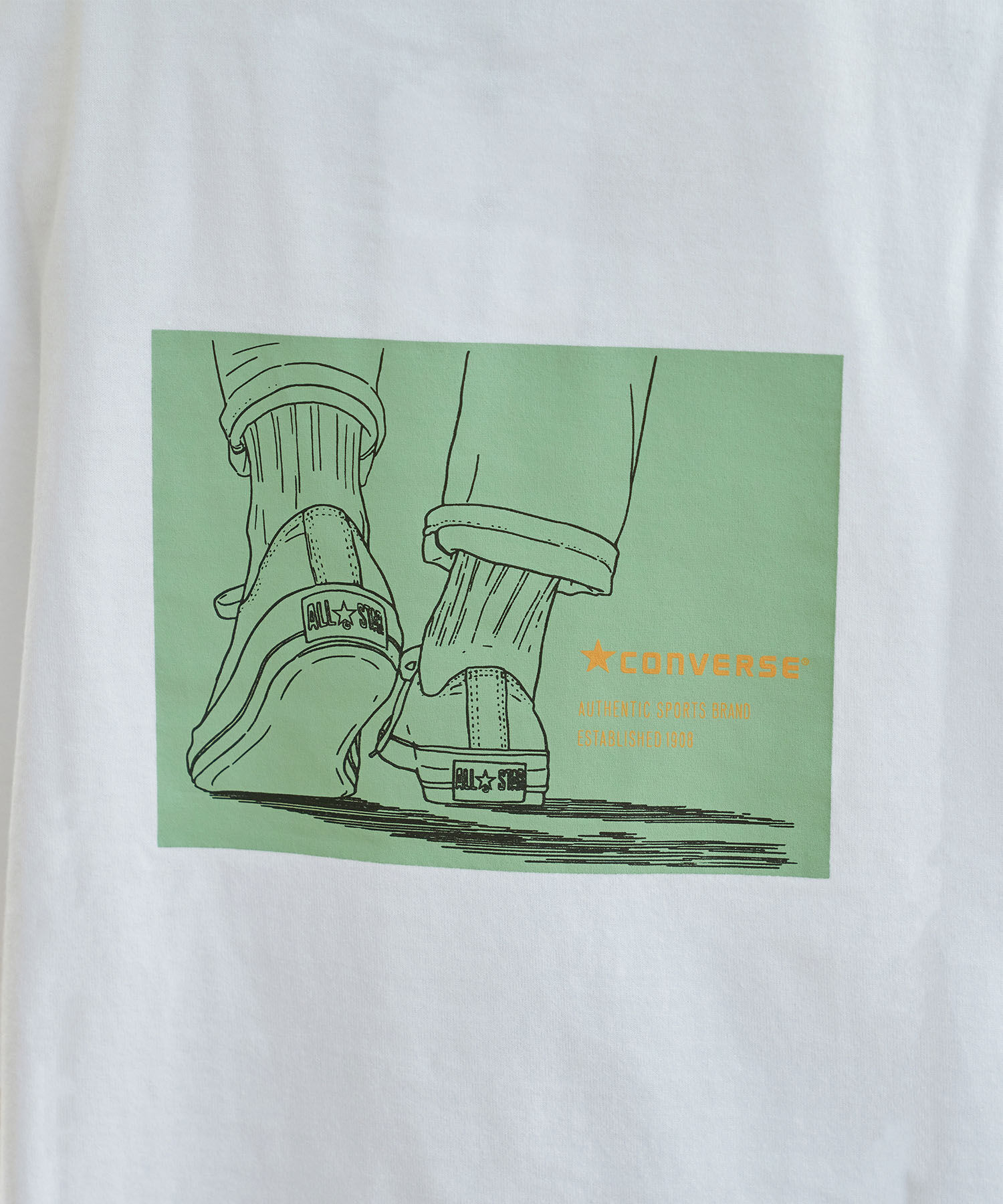 Rope&rsquo;Picnic「【CONVERSE】コンバース バックシューズプリントTシャツ」|Tシャツ・カットソー|