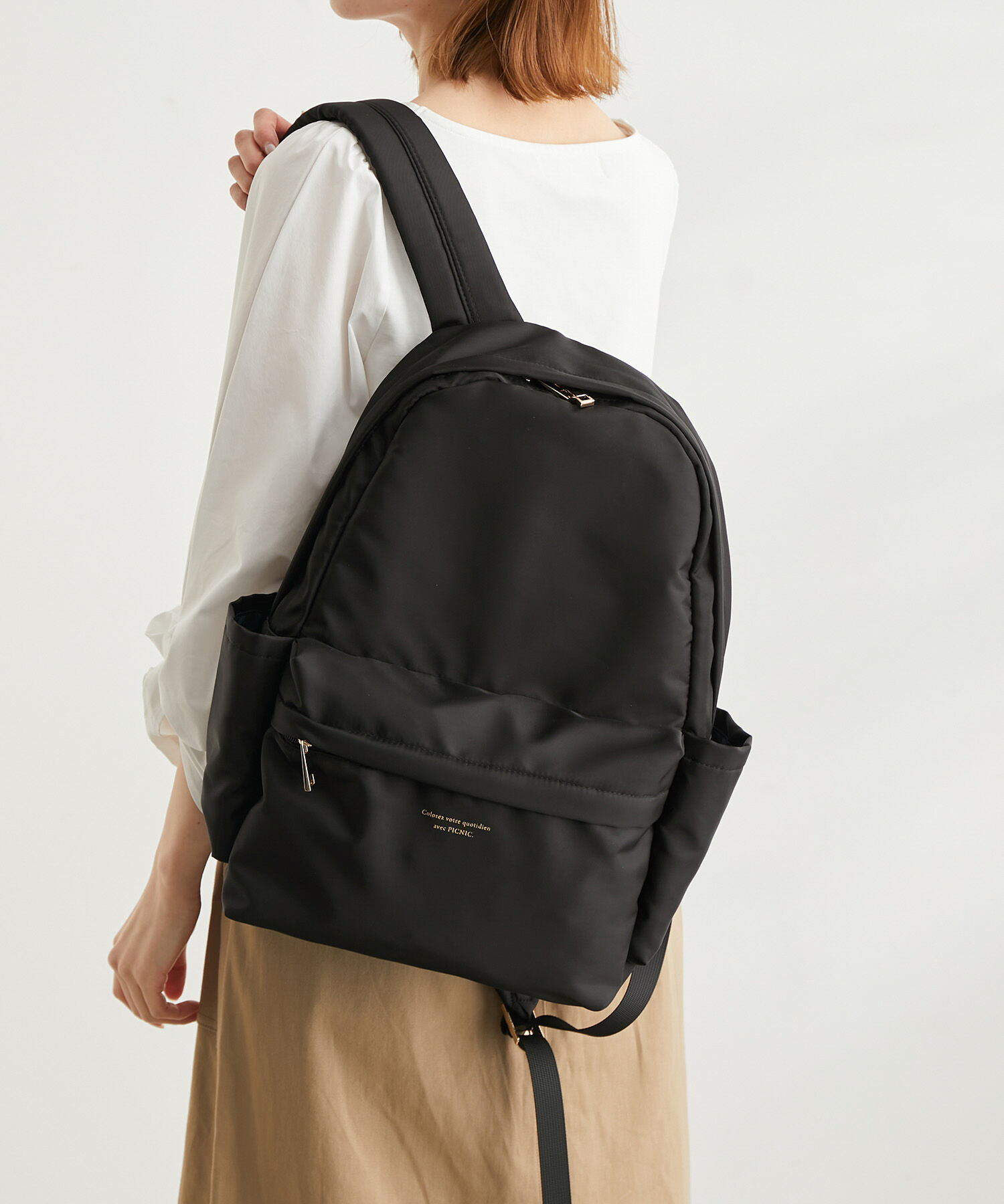 ROPE PICNIC PASSAGE「撥水加工/リサイクルポリエステルツイルリュック」|リュック|