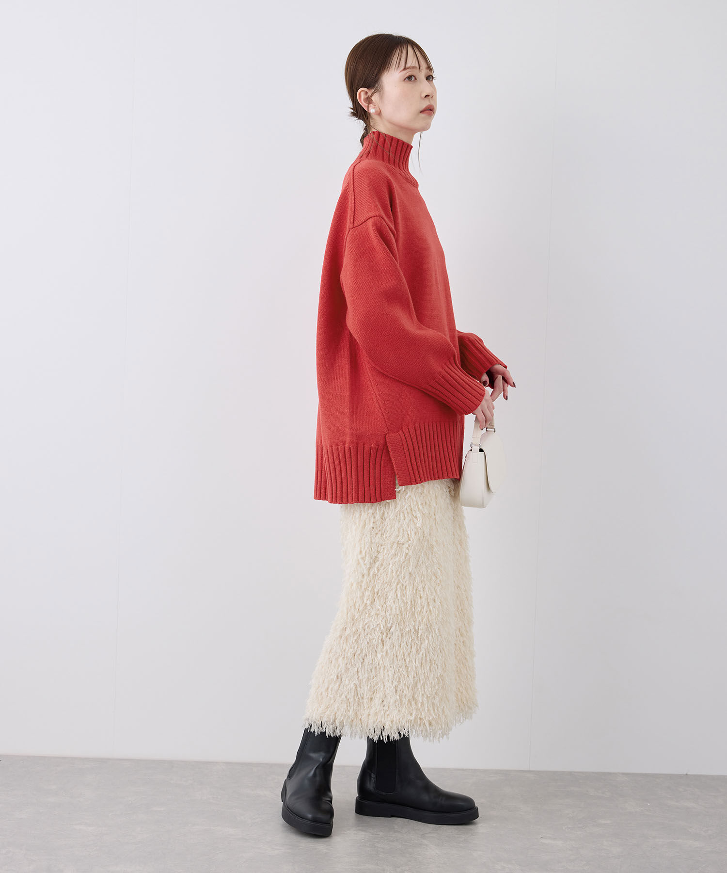 Rope&rsquo;Picnic「【シリーズ累計23万枚突破】サイドスリットニットプルオーバー/リンクコーデ」|ニット・セーター|