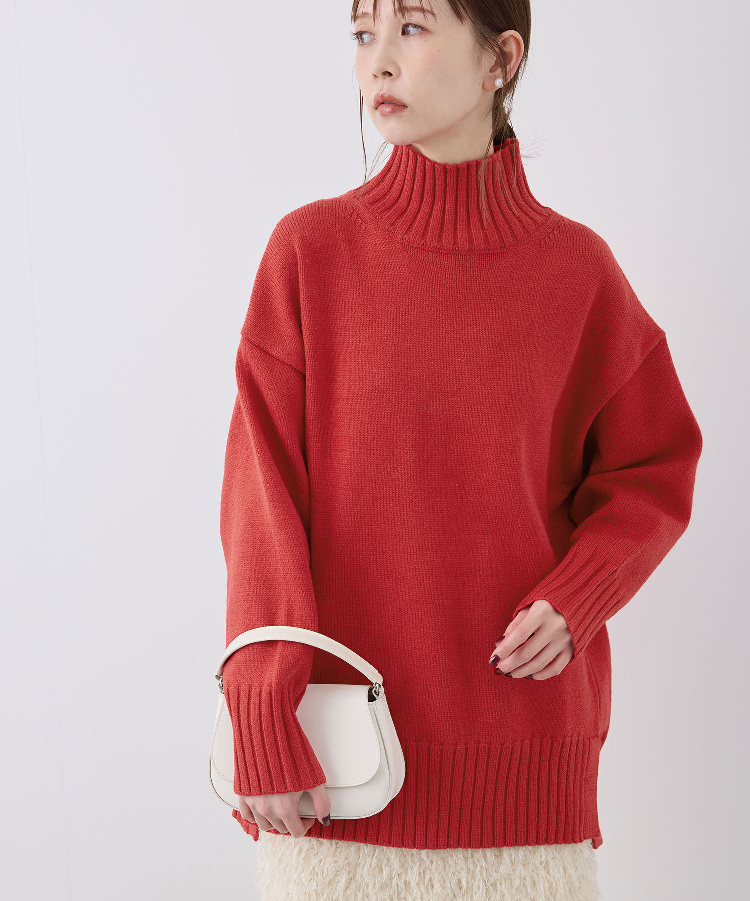 Rope&rsquo;Picnic「【シリーズ累計23万枚突破】サイドスリットニットプルオーバー/リンクコーデ」|ニット・セーター|