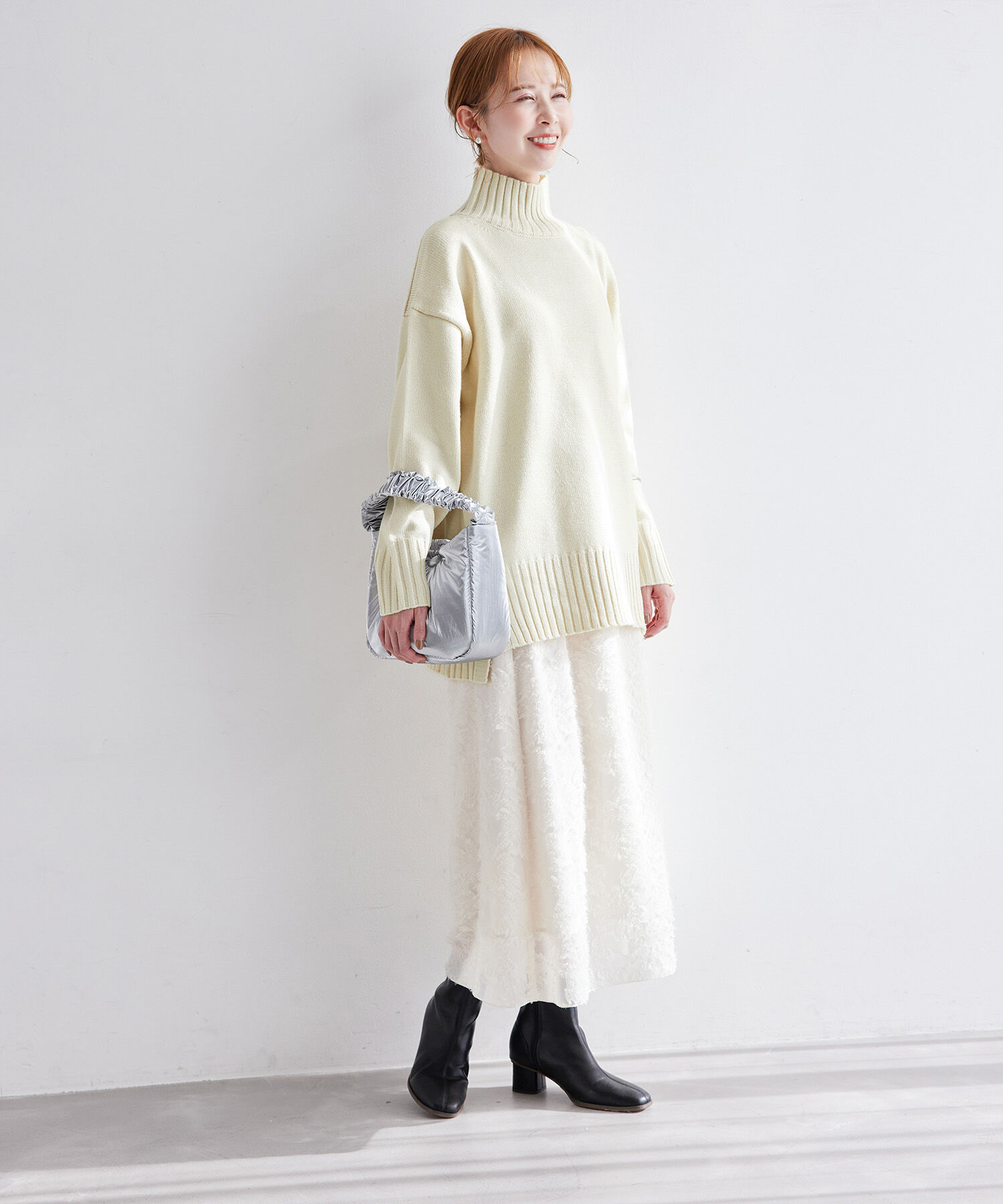 Rope&rsquo;Picnic「【シリーズ累計23万枚突破】サイドスリットニットプルオーバー/リンクコーデ」|ニット・セーター|