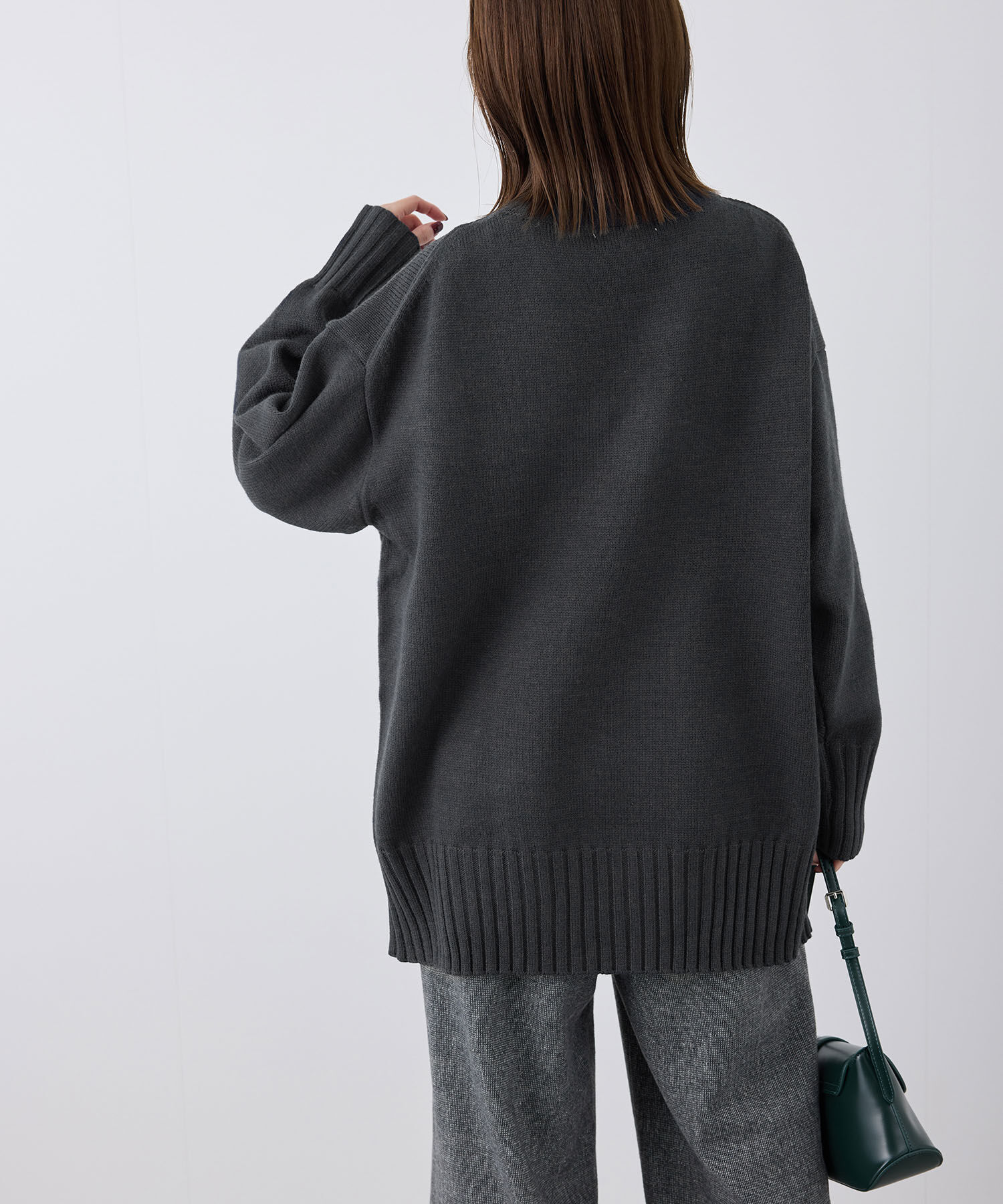 Rope&rsquo;Picnic「【シリーズ累計23万枚突破】サイドスリットニットプルオーバー/リンクコーデ」|ニット・セーター|