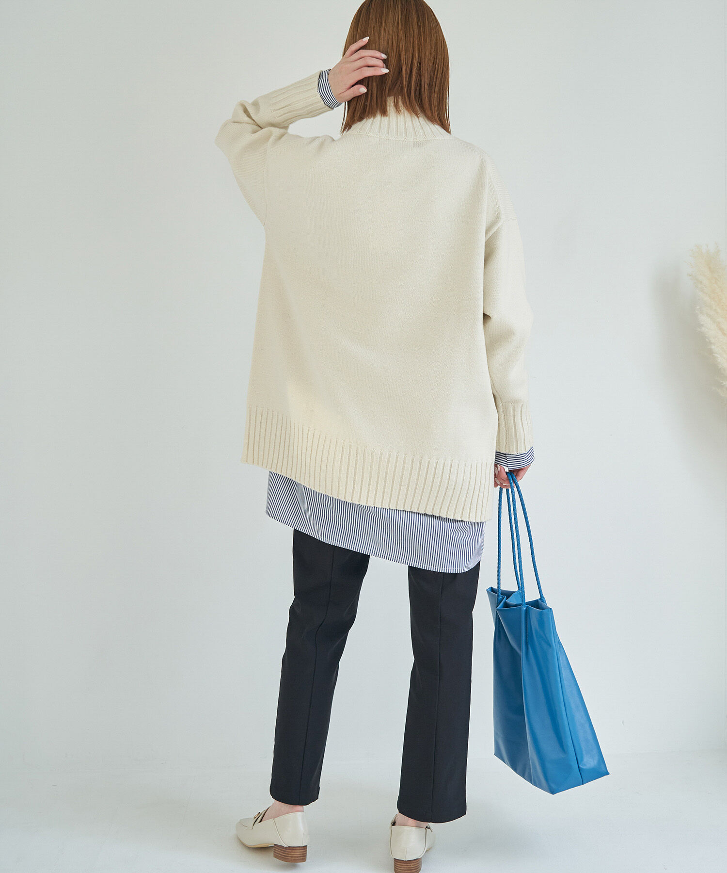 Rope&rsquo;Picnic「【シリーズ累計23万枚突破】サイドスリットニットプルオーバー/リンクコーデ」|ニット・セーター|