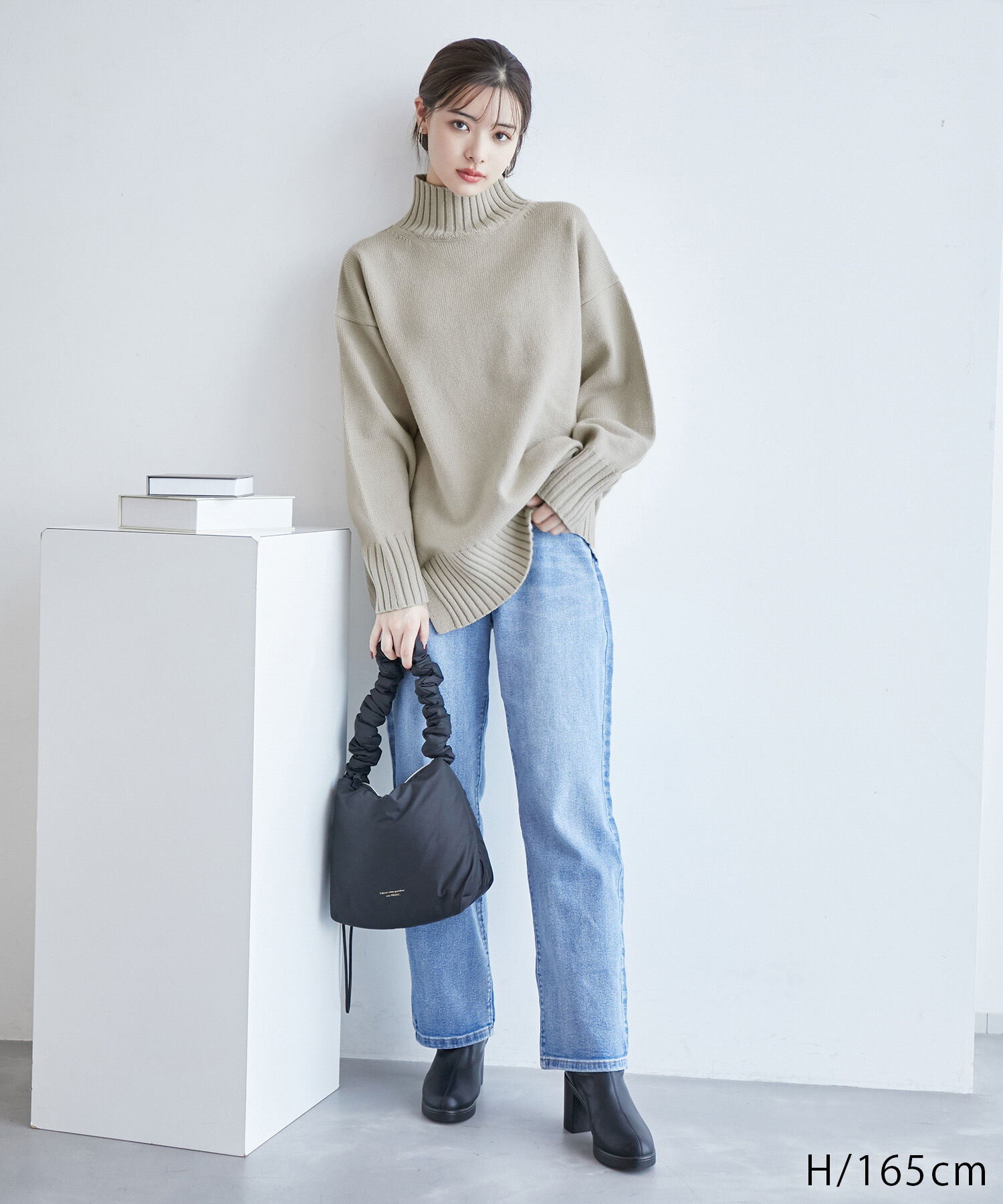 Rope&rsquo;Picnic「【シリーズ累計23万枚突破】サイドスリットニットプルオーバー/リンクコーデ」|ニット・セーター|