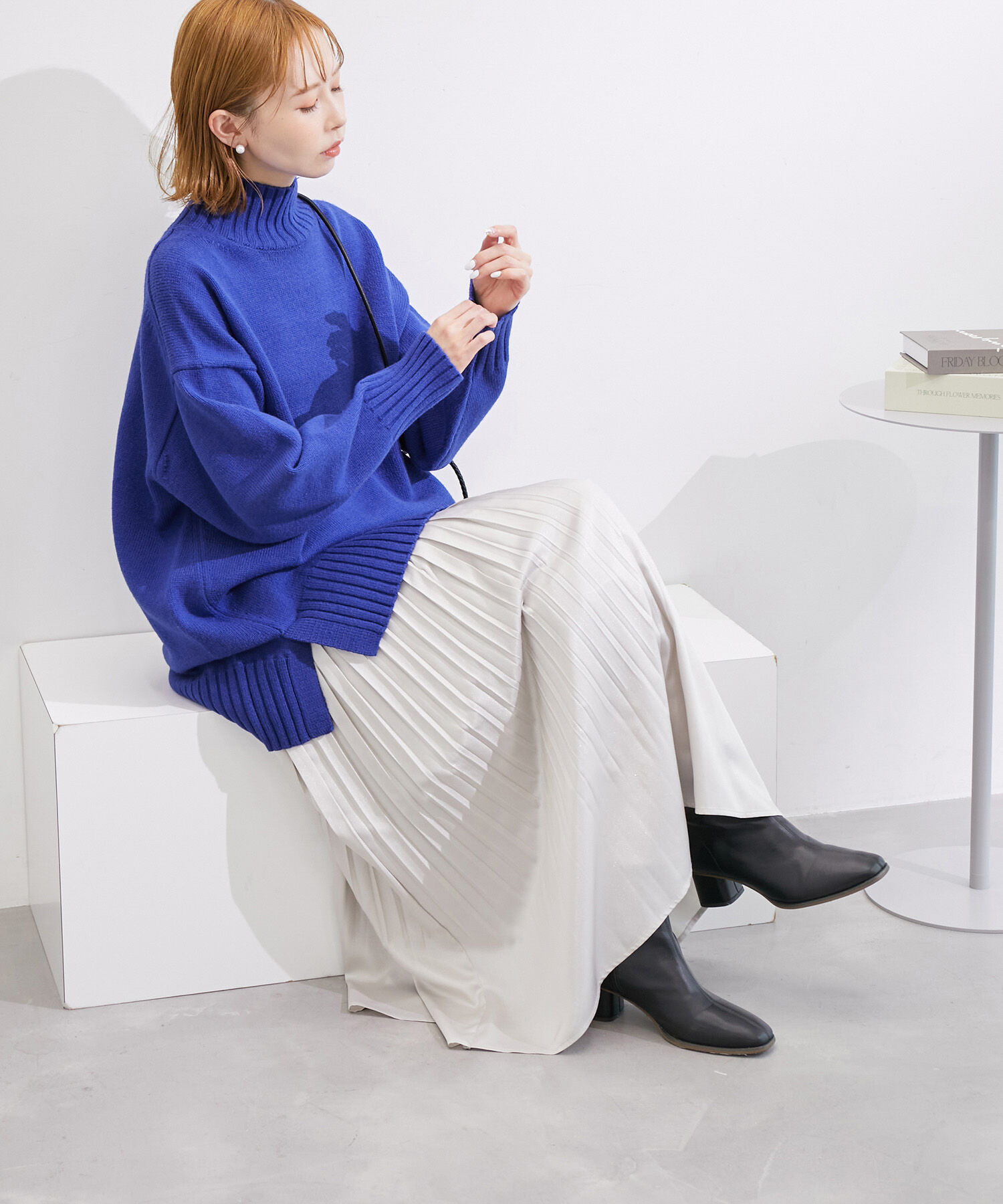 Rope&rsquo;Picnic「【シリーズ累計23万枚突破】サイドスリットニットプルオーバー/リンクコーデ」|ニット・セーター|