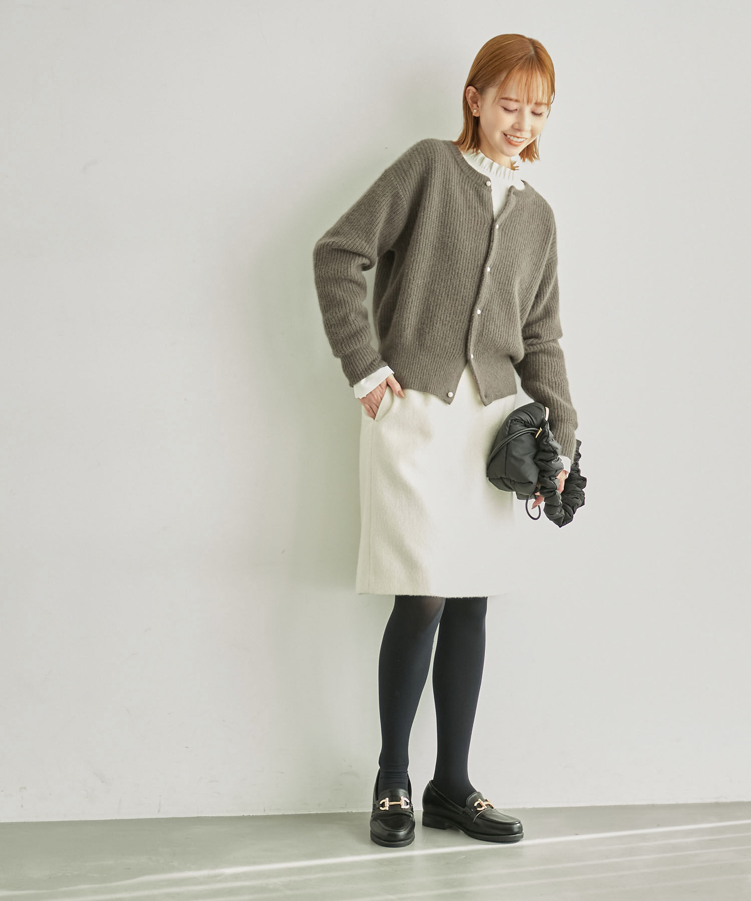 Rope&rsquo;Picnic「フリルカラーチュニックブラウス」|シャツ・ブラウス|