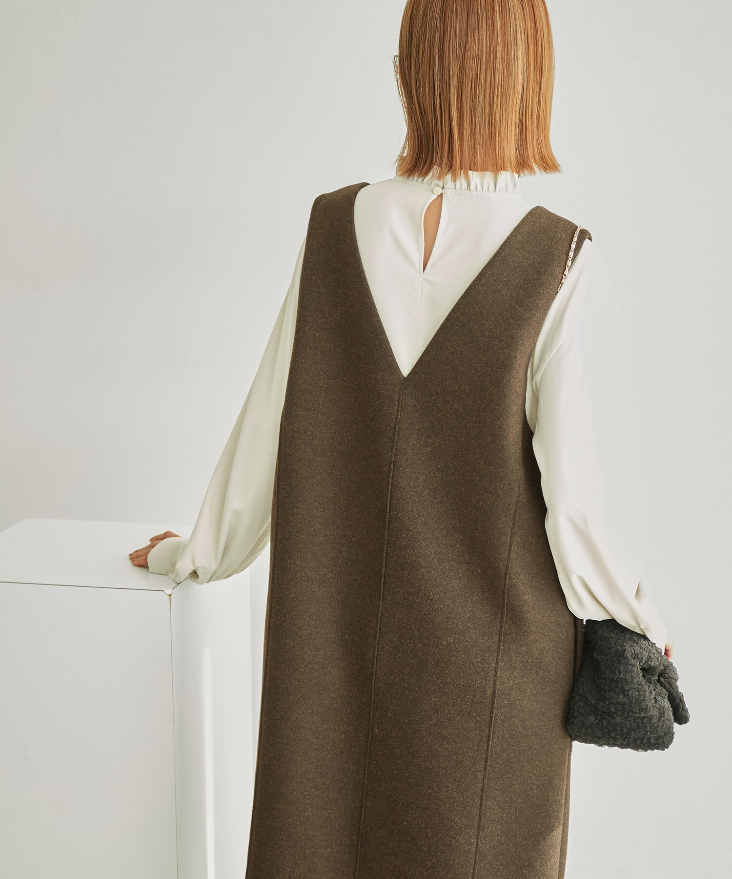 Rope&rsquo;Picnic「フリルカラーチュニックブラウス」|シャツ・ブラウス|