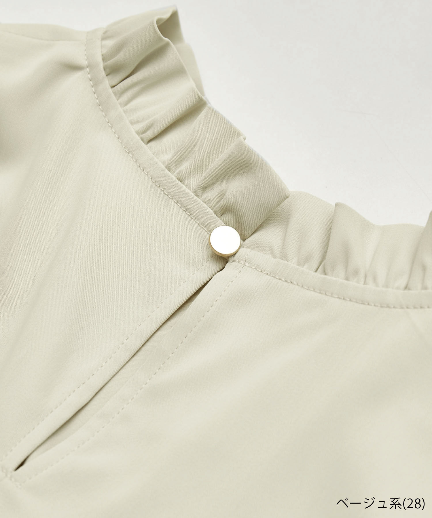 Rope&rsquo;Picnic「フリルカラーチュニックブラウス」|シャツ・ブラウス|