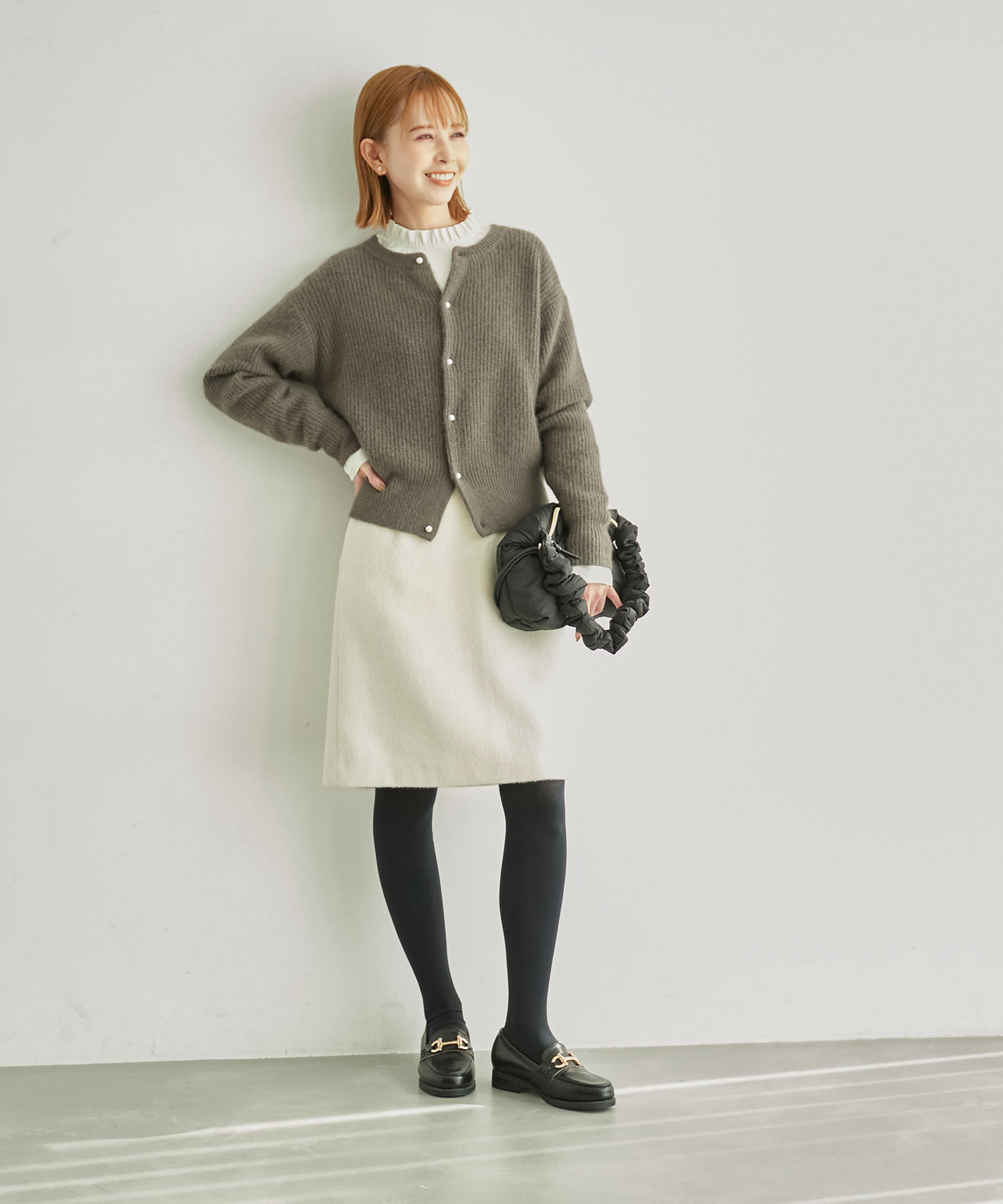 Rope&rsquo;Picnic「フリルカラーチュニックブラウス」|シャツ・ブラウス|