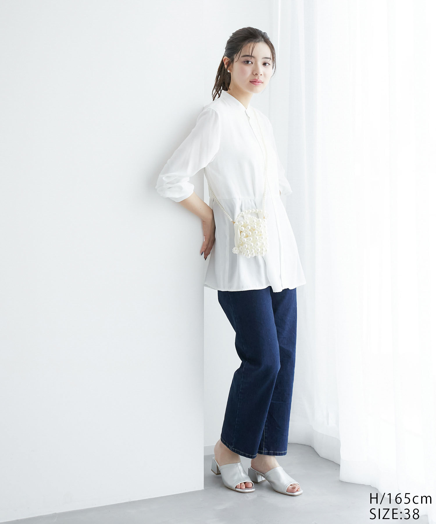 Rope&rsquo;Picnic「ウエストタックチュニックシャツ」|シャツ・ブラウス|