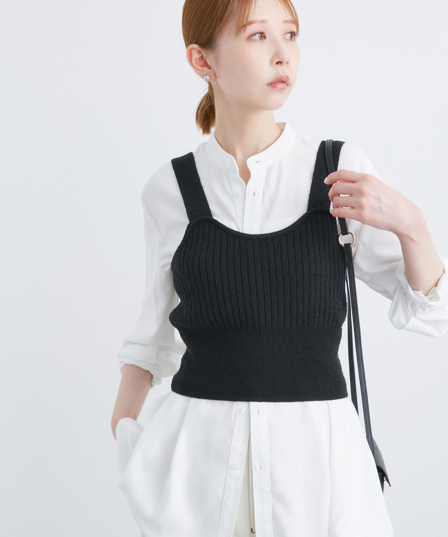 Rope&rsquo;Picnic「ウエストタックチュニックシャツ」|シャツ・ブラウス|