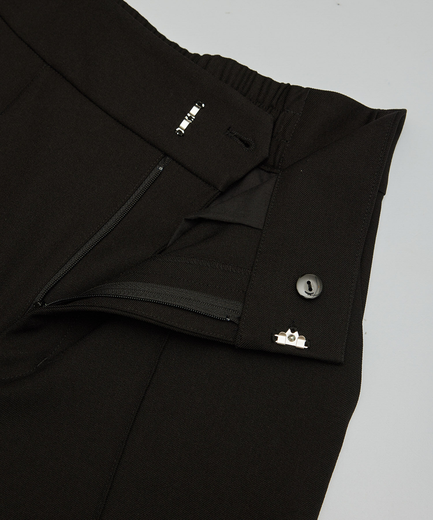 Rope&rsquo;Picnic「ウールライクサージワイドパンツ/セットアップ対応・リンクコーデ」|チノ|