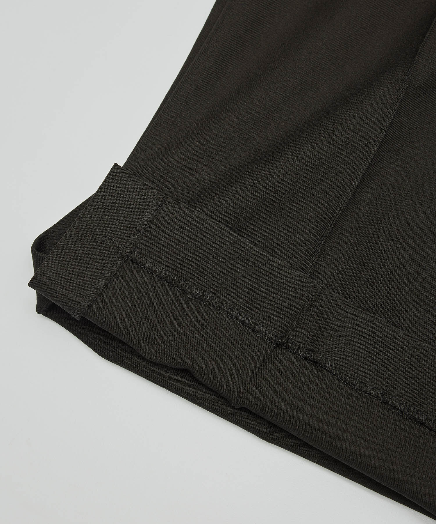 Rope&rsquo;Picnic「ウールライクサージワイドパンツ/セットアップ対応・リンクコーデ」|チノ|