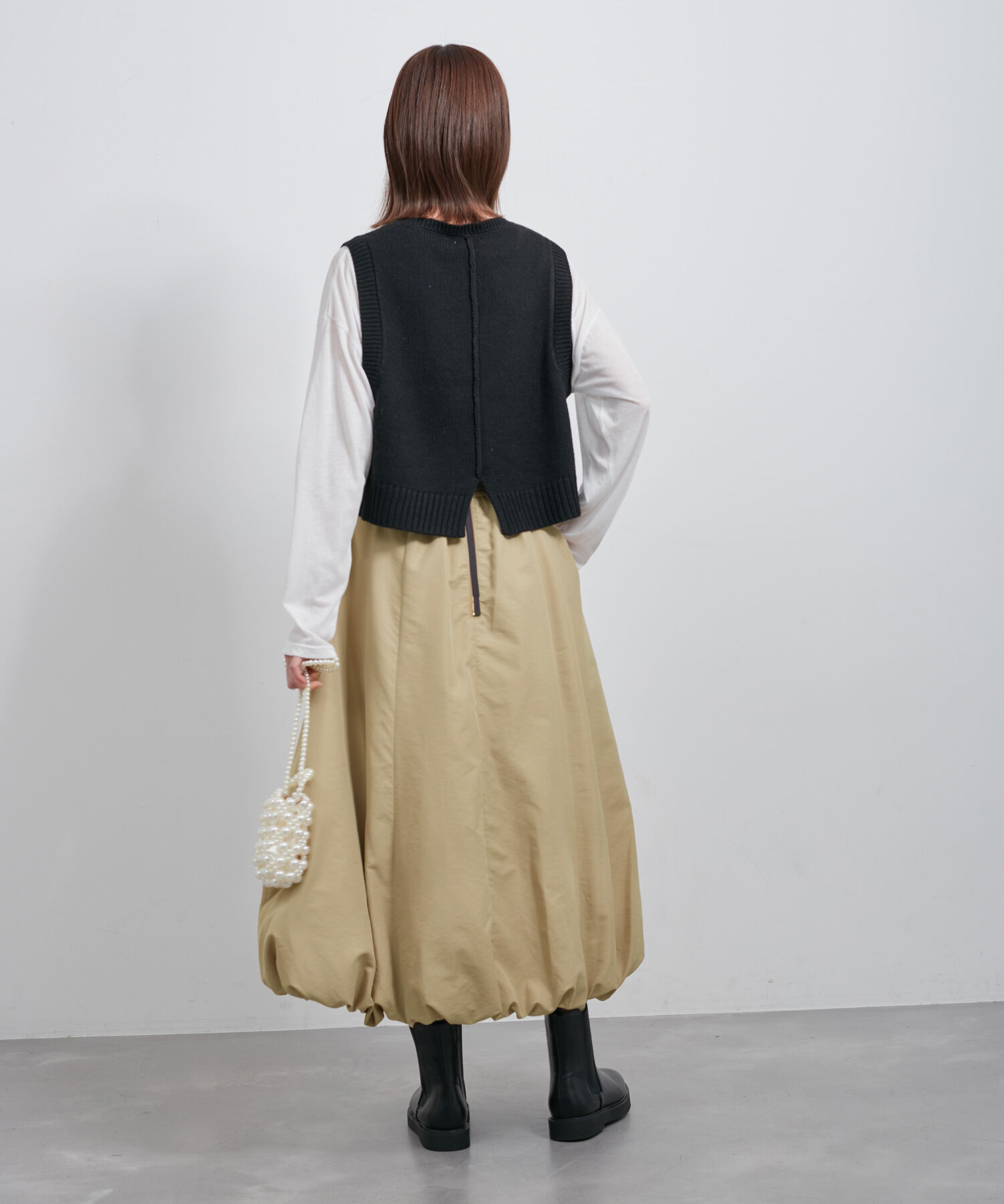 Rope&rsquo;Picnic「バルーンギャザースカート/撥水加工」|スカート|