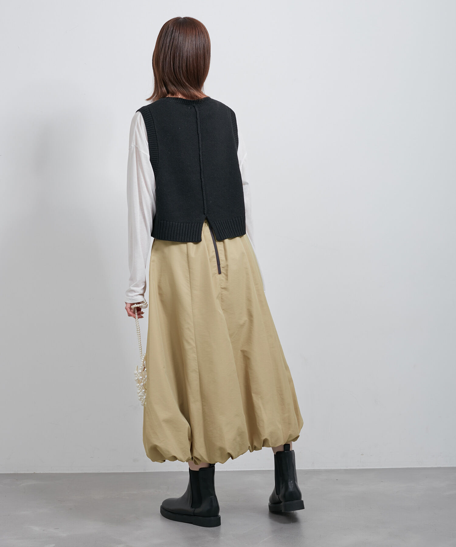 Rope&rsquo;Picnic「バルーンギャザースカート/撥水加工」|スカート|