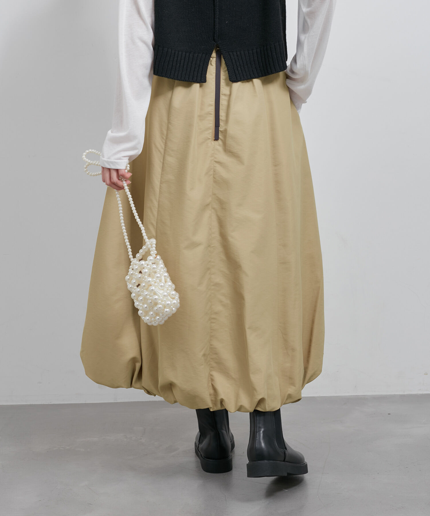 Rope&rsquo;Picnic「バルーンギャザースカート/撥水加工」|スカート|