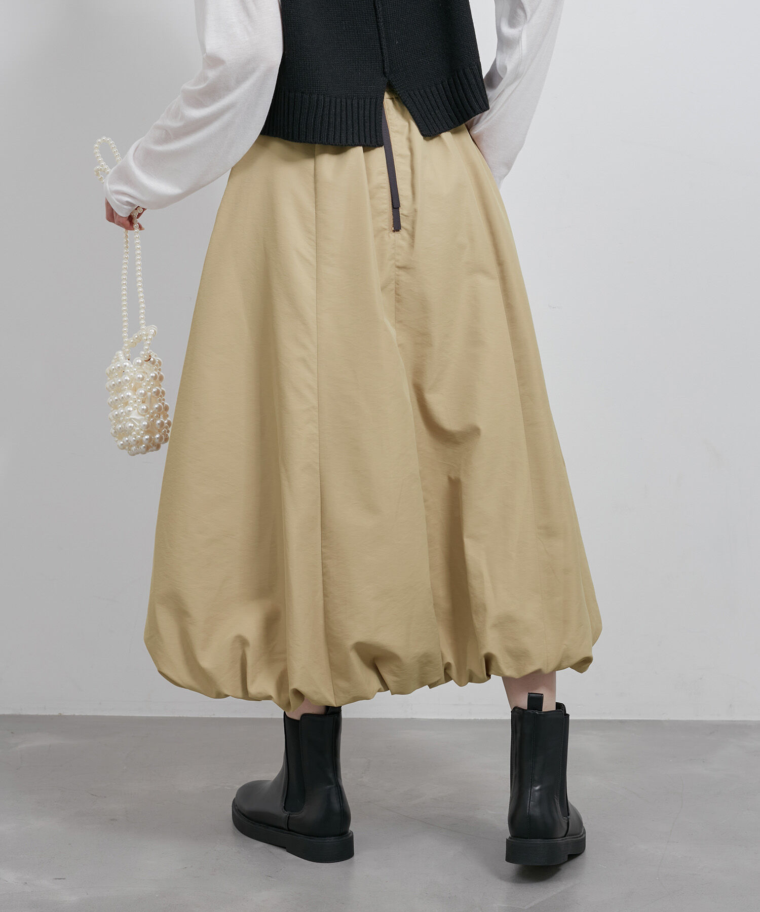 Rope&rsquo;Picnic「バルーンギャザースカート/撥水加工」|スカート|