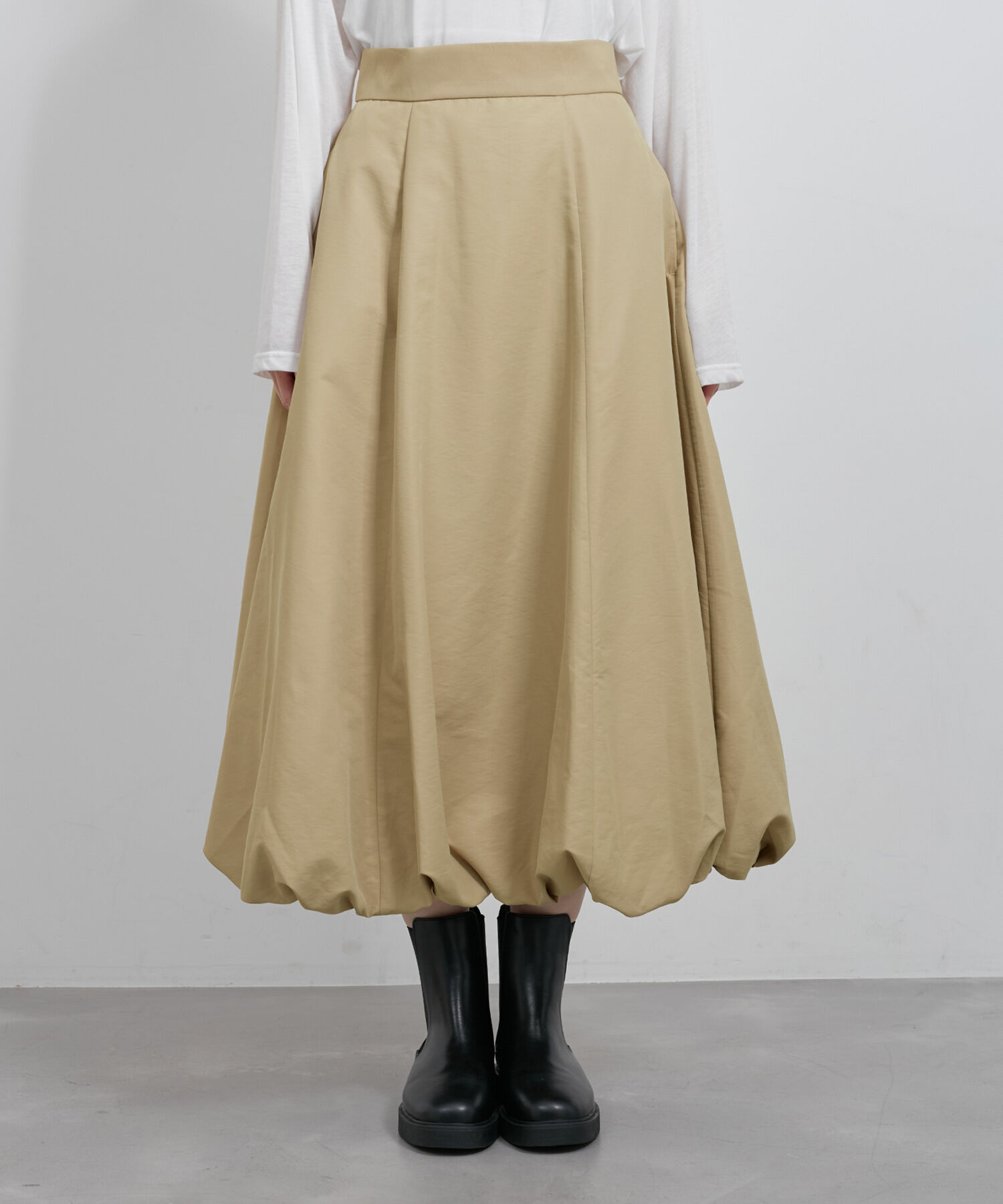 Rope&rsquo;Picnic「バルーンギャザースカート/撥水加工」|スカート|