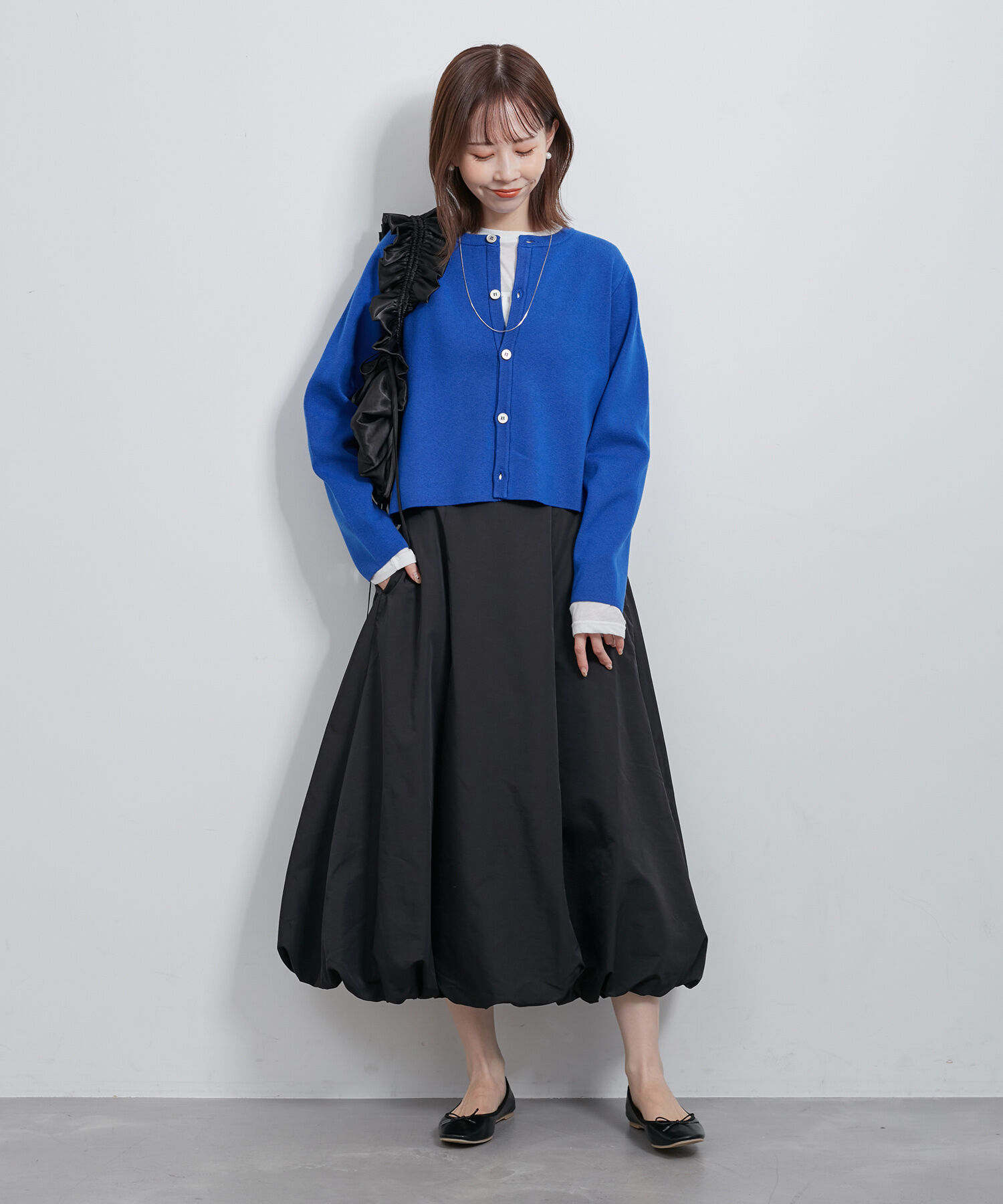 Rope&rsquo;Picnic「バルーンギャザースカート/撥水加工」|スカート|