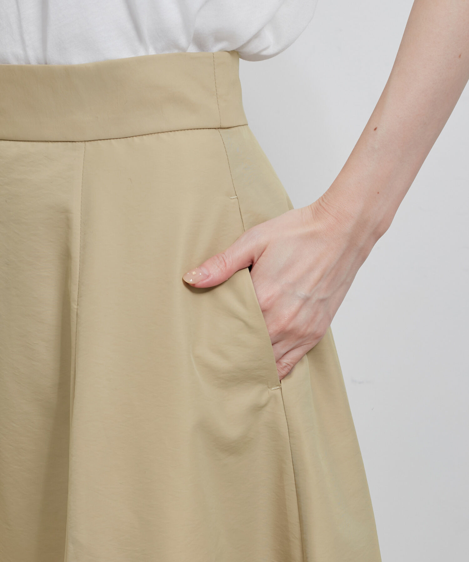 Rope&rsquo;Picnic「バルーンギャザースカート/撥水加工」|スカート|