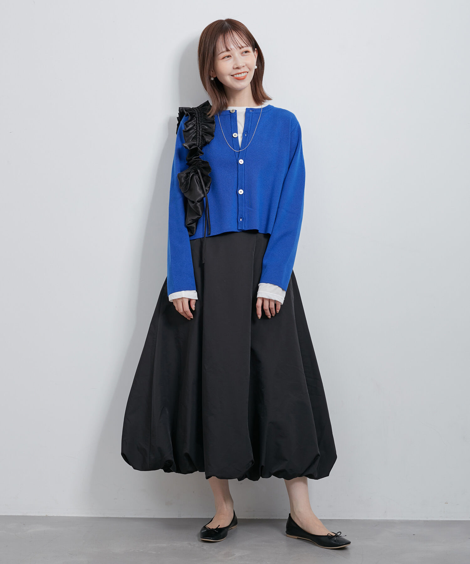 Rope&rsquo;Picnic「バルーンギャザースカート/撥水加工」|スカート|