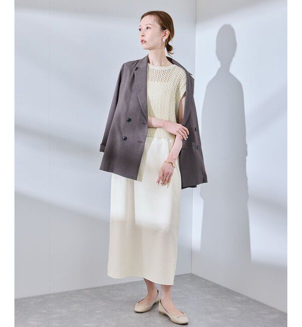 Rope&rsquo;Picnic「【UVケア・遮熱】Comfort Seriesコンフォートシリーズ/Vネックキャミワンピース」|ワンピース|