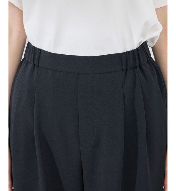 Rope&rsquo;Picnic「【イージーケア】ジョーゼットスラックスパンツ/セットアップ対応」|チノ|