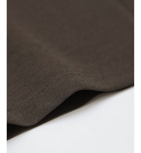 Rope&rsquo;Picnic「【イージーケア】ジョーゼットスラックスパンツ/セットアップ対応」|チノ|