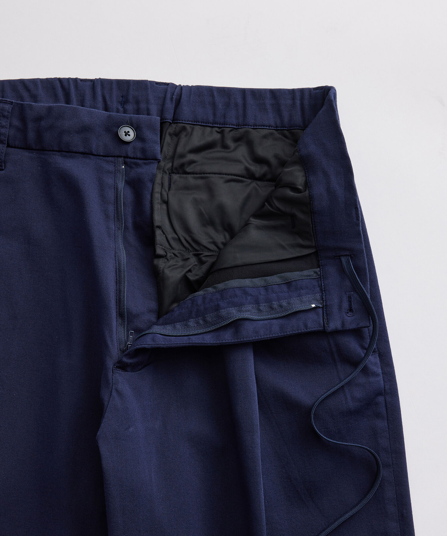 ADAM ET ROPE'「【接触冷感】ワイドテーパード ストレッチ イージーパンツ / ロングシーズン着用可能」|スラックス|