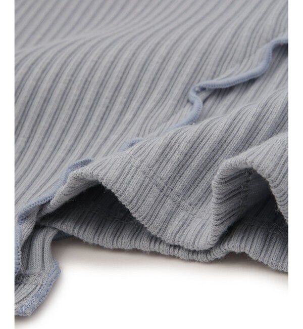 ADAM ET ROPE'「【WEB限定】アシンメトリーカッティングTシャツ」|Tシャツ・カットソー|