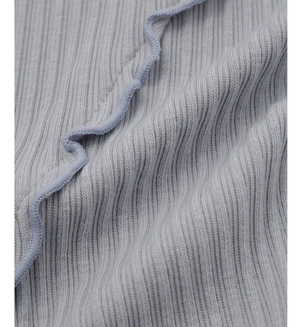 ADAM ET ROPE'「【WEB限定】アシンメトリーカッティングTシャツ」|Tシャツ・カットソー|