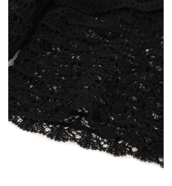 ADAM ET ROPE'「【EMOELLE】透かし編みカーディガン」|カーディガン|