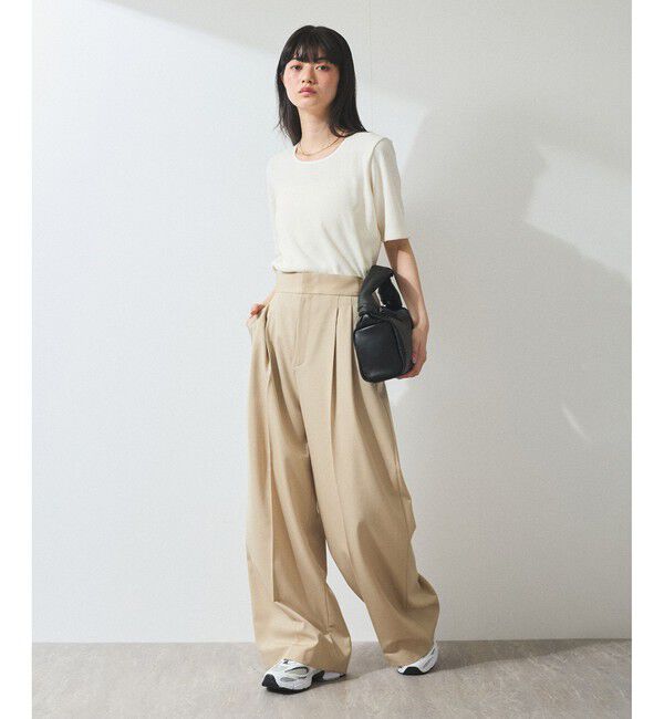 ADAM ET ROPE'「【WEB限定】ブークレリブリボンTシャツ」|Tシャツ・カットソー|