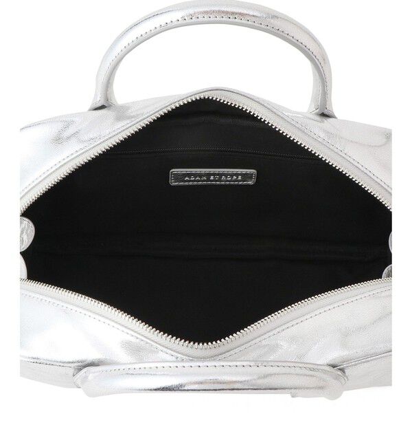 ADAM ET ROPE'「【サステナブル】ロゴスクエアボストンバッグ」|ボストンバッグ|